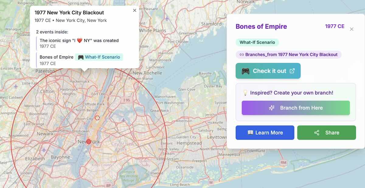 The Here™ map beta-prototype
