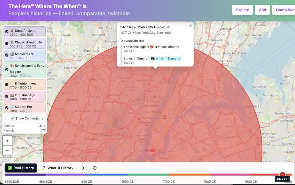 The Here™ map beta-prototype